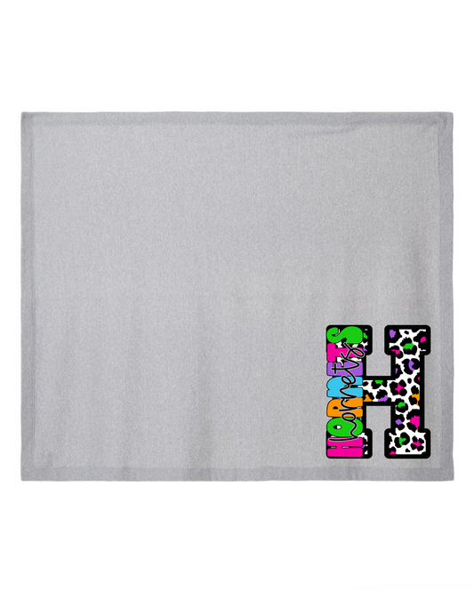 Gatesville Hornets Gray Blanket - Wild Hornets